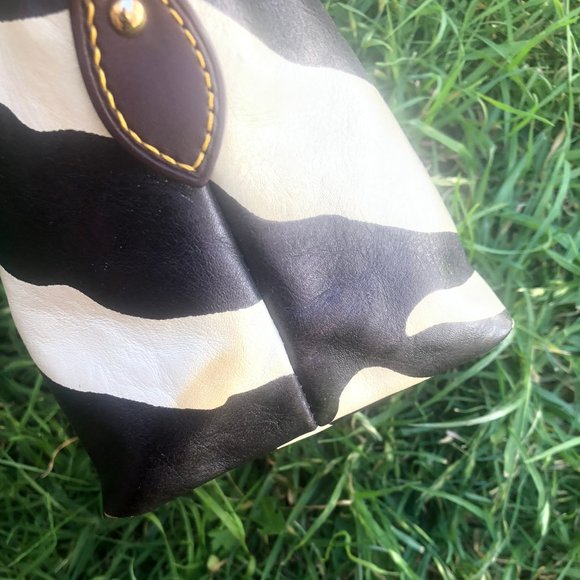 Dooney & Bourke Florentine Vacchetta Zebra - Picture 7 of 11